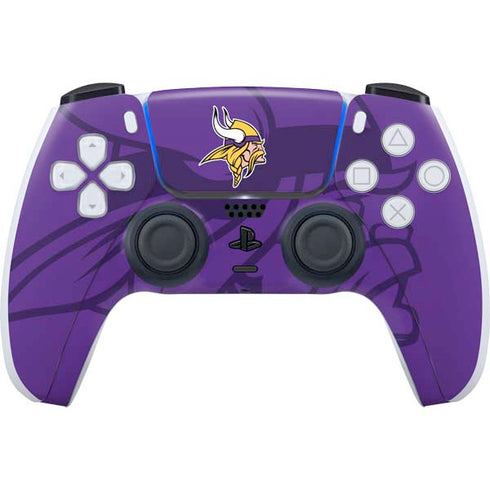 NFL Minnesota Vikings Double Vision PS5 Controller Skin