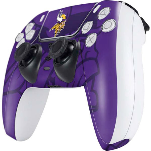 NFL Minnesota Vikings Double Vision PS5 Controller Skin