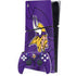 NFL Minnesota Vikings Double Vision PS5 Slim Digital Edition Console Skin