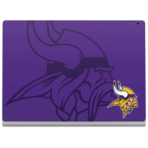 NFL Minnesota Vikings Double Vision Surface Book 2 13.5in Skin