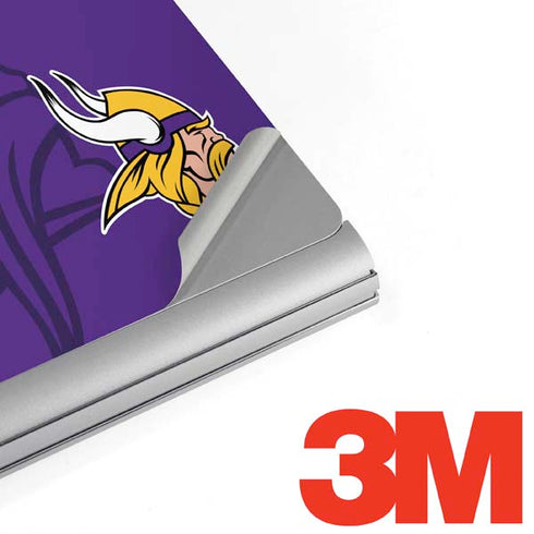 NFL Minnesota Vikings Double Vision Surface Book 2 13.5in Skin