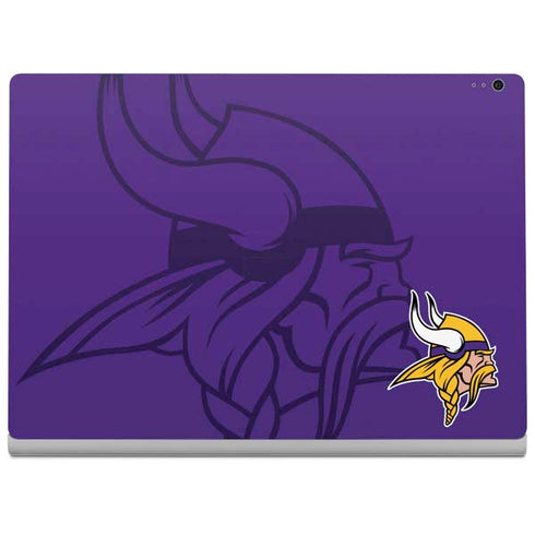 NFL Minnesota Vikings Double Vision Surface Book 2 15in Skin