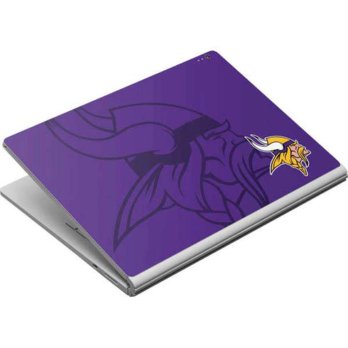 NFL Minnesota Vikings Double Vision Surface Book Skin