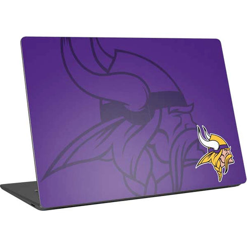 NFL Minnesota Vikings Double Vision Surface Laptop 4 15in Skin
