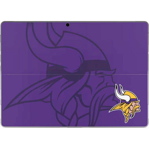 NFL Minnesota Vikings Double Vision Surface Pro 9 Skin