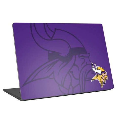 NFL Minnesota Vikings Double Vision Universal Laptop 12in (9.8 x 6.8in) Skin