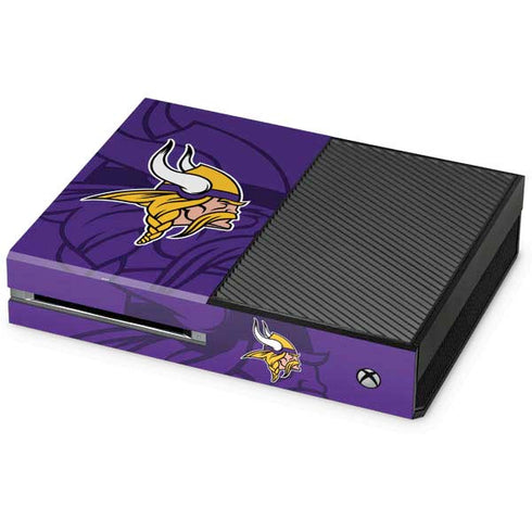 NFL Minnesota Vikings Double Vision Xbox One Console Skin