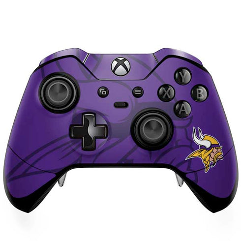 NFL Minnesota Vikings Double Vision Xbox One Elite Controller Skin