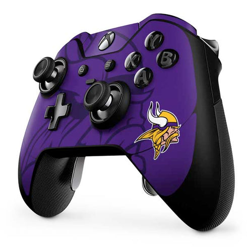 NFL Minnesota Vikings Double Vision Xbox One Elite Controller Skin