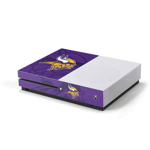 NFL Minnesota Vikings Double Vision Xbox One S Console Skin