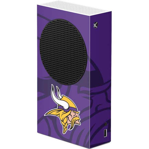 NFL Minnesota Vikings Double Vision Xbox Series S Console Skin