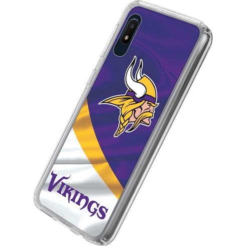 NFL Minnesota Vikings Galaxy A10e Clear Case