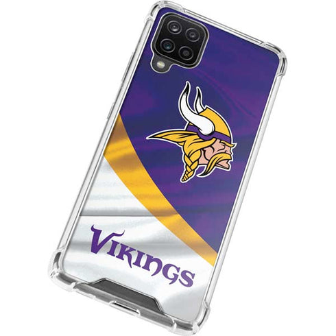NFL Minnesota Vikings Galaxy A12 Clear Case