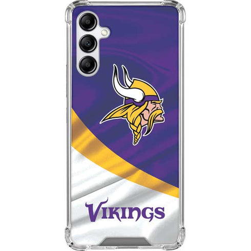 NFL Minnesota Vikings Galaxy A14 5G Clear Case