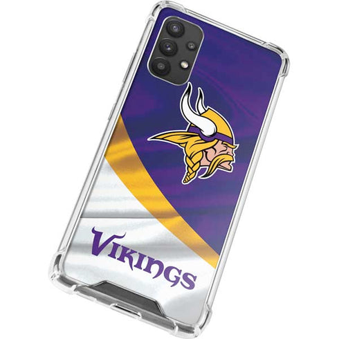 NFL Minnesota Vikings Galaxy A32 5G Clear Case