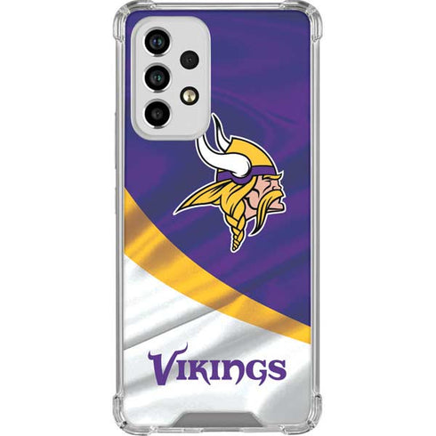 NFL Minnesota Vikings Galaxy A53 5G Clear Case