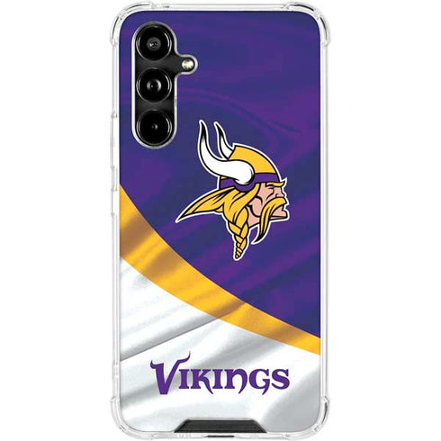 NFL Minnesota Vikings Galaxy A54 5G Clear Case