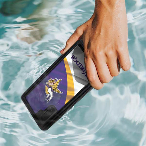 NFL Minnesota Vikings Galaxy Note 10 Waterproof Case
