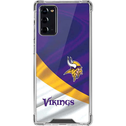 NFL Minnesota Vikings Galaxy Note20 5G Clear Case