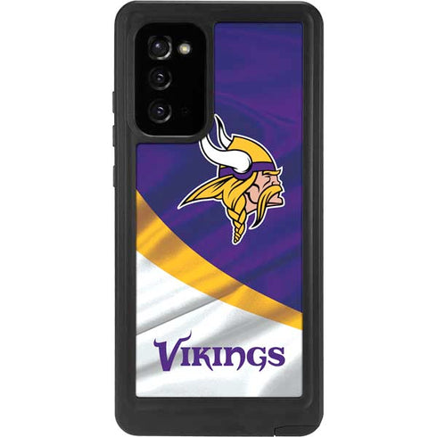 NFL Minnesota Vikings Galaxy Note20 5G Waterproof Case