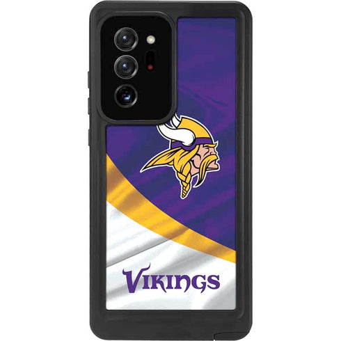 NFL Minnesota Vikings Galaxy Note20 Ultra 5G Waterproof Case