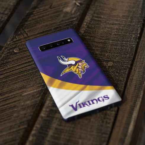 NFL Minnesota Vikings Galaxy S10 Skin