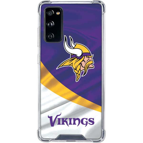 NFL Minnesota Vikings Galaxy S20 FE Clear Case