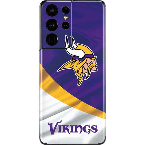 NFL Minnesota Vikings Galaxy S21 Ultra 5G Skin