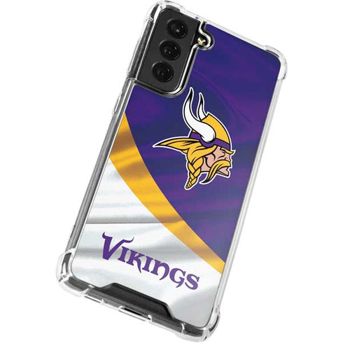 NFL Minnesota Vikings Galaxy S22 Clear Case