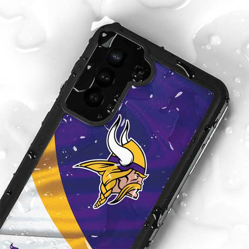 NFL Minnesota Vikings Galaxy S23 Waterproof Case