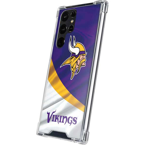 NFL Minnesota Vikings Galaxy S24 Ultra Clear Case