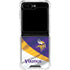 NFL Minnesota Vikings Galaxy Z Flip5 5G Clear Case