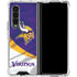 NFL Minnesota Vikings Galaxy Z Fold4 5G Clear Case
