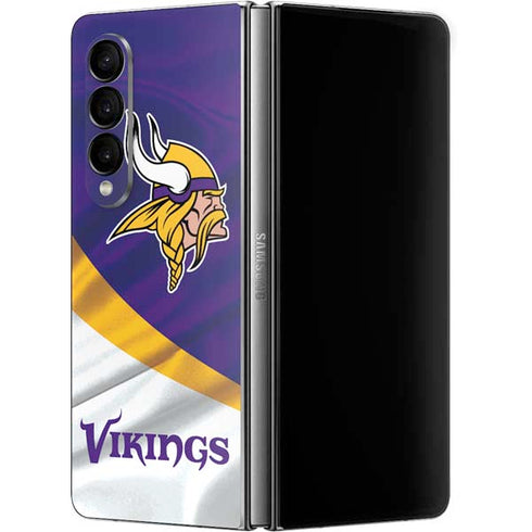 NFL Minnesota Vikings Galaxy Z Fold4 5G Skin