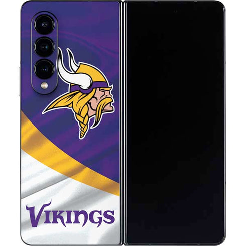 NFL Minnesota Vikings Galaxy Z Fold4 5G Skin