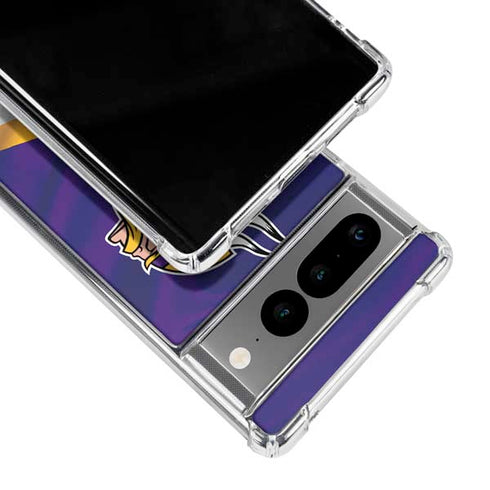 NFL Minnesota Vikings Google Pixel 7 Pro Clear Case