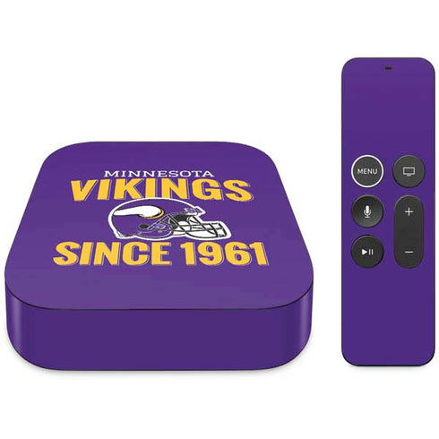 NFL Minnesota Vikings Helmet Apple TV Skin