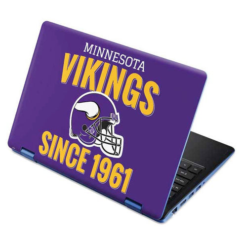 NFL Minnesota Vikings Helmet Aspire R11 11.6in Skin