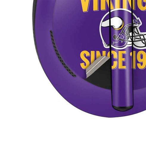 NFL Minnesota Vikings Helmet Bose Noise Cancelling Headphones 700 Skin