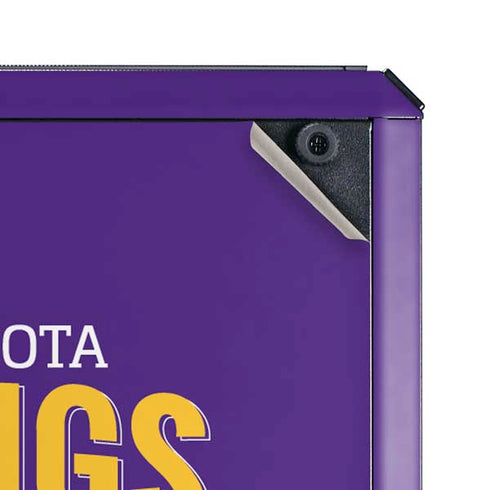 NFL Minnesota Vikings Helmet Cooler Master MasterBox Q300L Mini Tower Skin