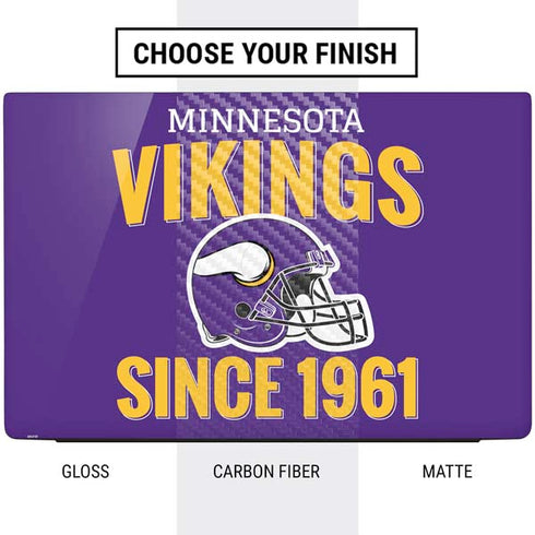 NFL Minnesota Vikings Helmet Dell Vostro Skin