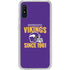 NFL Minnesota Vikings Helmet Galaxy A10e Clear Case