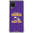 NFL Minnesota Vikings Helmet Galaxy A12 Clear Case