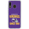 NFL Minnesota Vikings Helmet Galaxy A20 Clear Case