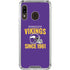 NFL Minnesota Vikings Helmet Galaxy A30 Clear Case