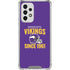 NFL Minnesota Vikings Helmet Galaxy A53 5G Clear Case