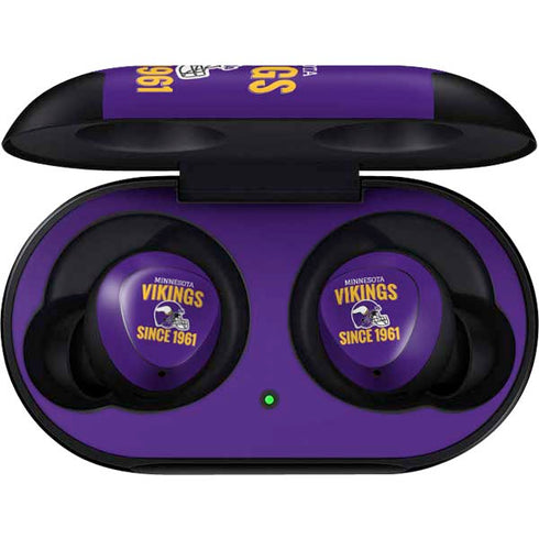 NFL Minnesota Vikings Helmet Galaxy Buds Skin