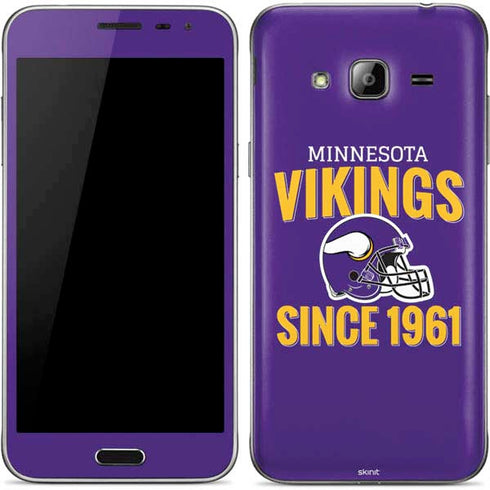 NFL Minnesota Vikings Helmet Galaxy J3 Skin