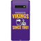 NFL Minnesota Vikings Helmet Galaxy S10 Skin
