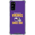 NFL Minnesota Vikings Helmet Galaxy S20 FE Clear Case